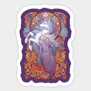 Lady Amalthea - The Last Unicorn Sticker